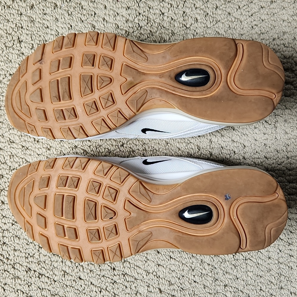 Nike Air Max 97 Mens size 11 White Gray - Picture 4 of 7